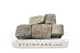 Gebrauchtes Granit Mosaikpflaster 4-6 cm grau-gelb Gebrauchtes Granit Mosaikpflaster 4-6 cm grau-gelb