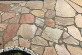 Quarzit Polygonalplatte Bahia rosé unregelmäßig gebrochen