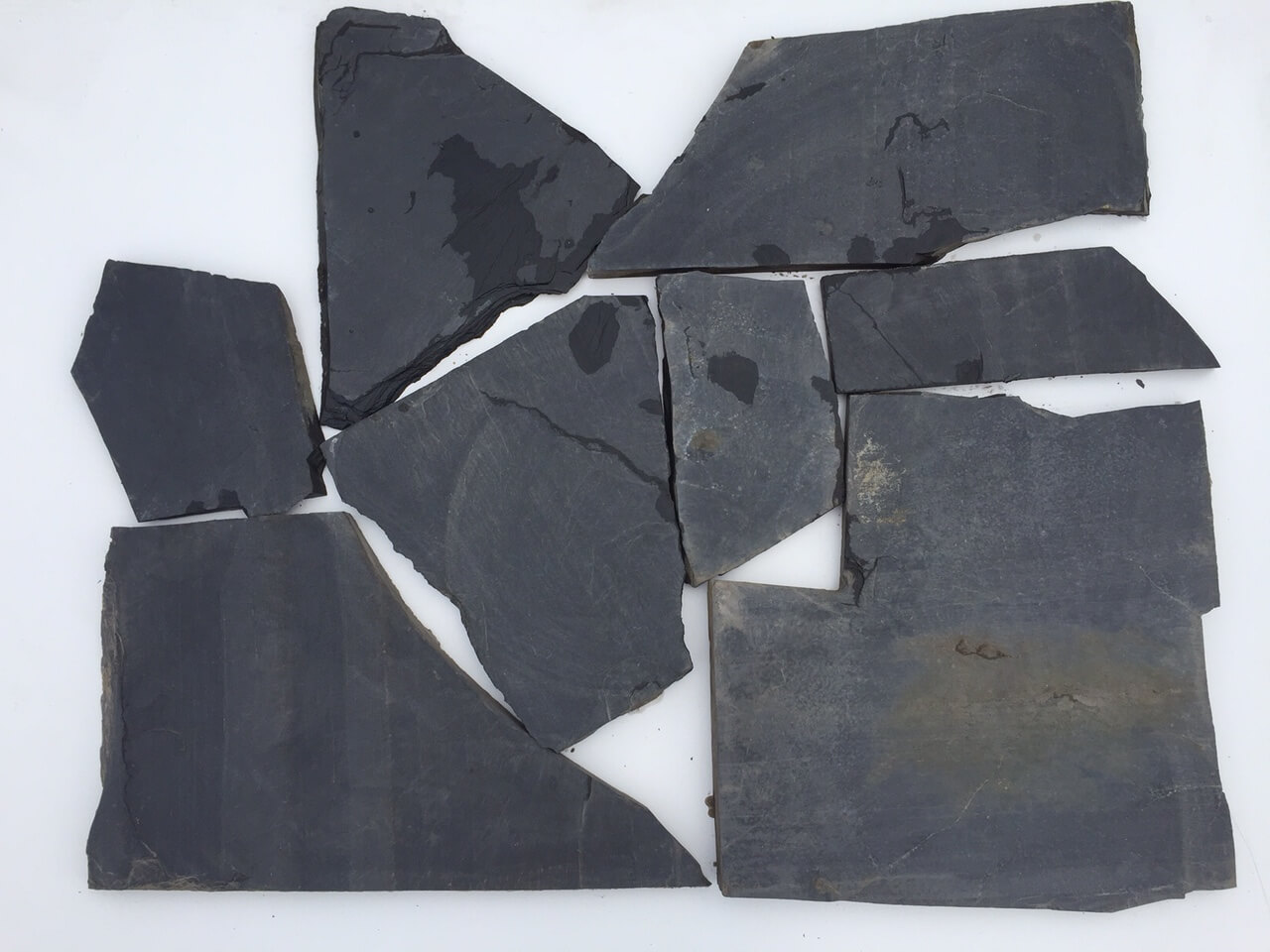Schiefer Polygonalplatten Torre Nero anthrazit unregelmäßig gebrochen