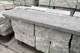 Granit Mauerabdeckung Daba 100x28x4 cm hellgrau Granit Mauerabdeckung Daba 100x28x4 cm hellgrau