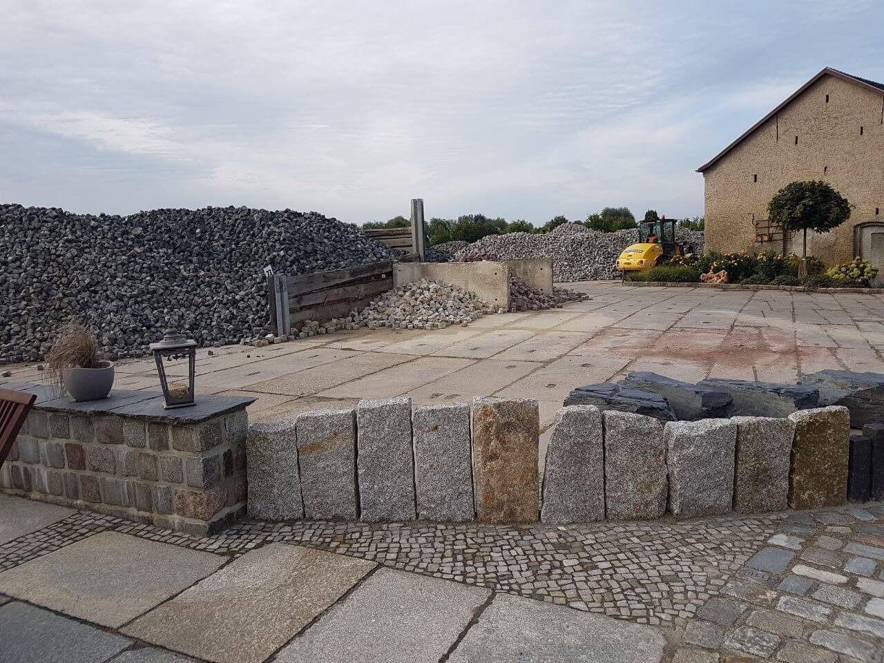 granit bordstein gebraucht grau gelb