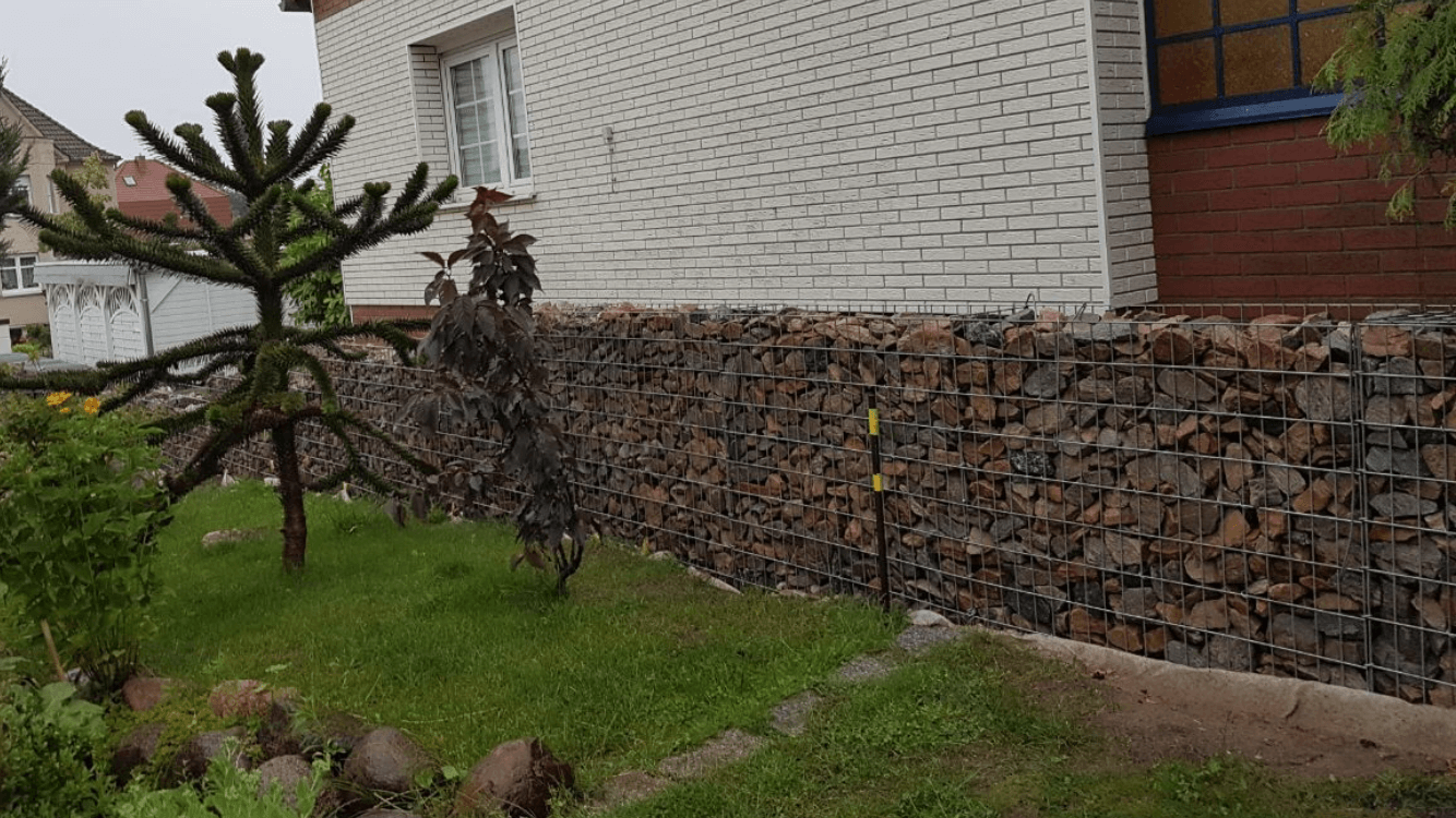 Granit Gabionenstein 60-120 mm herbstlaub 2