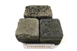 Gebrauchte Kupferschlacke 16×16 cm Reihenpflaster Gebrauchte Kupferschlacke 16×16 cm Reihenpflaster