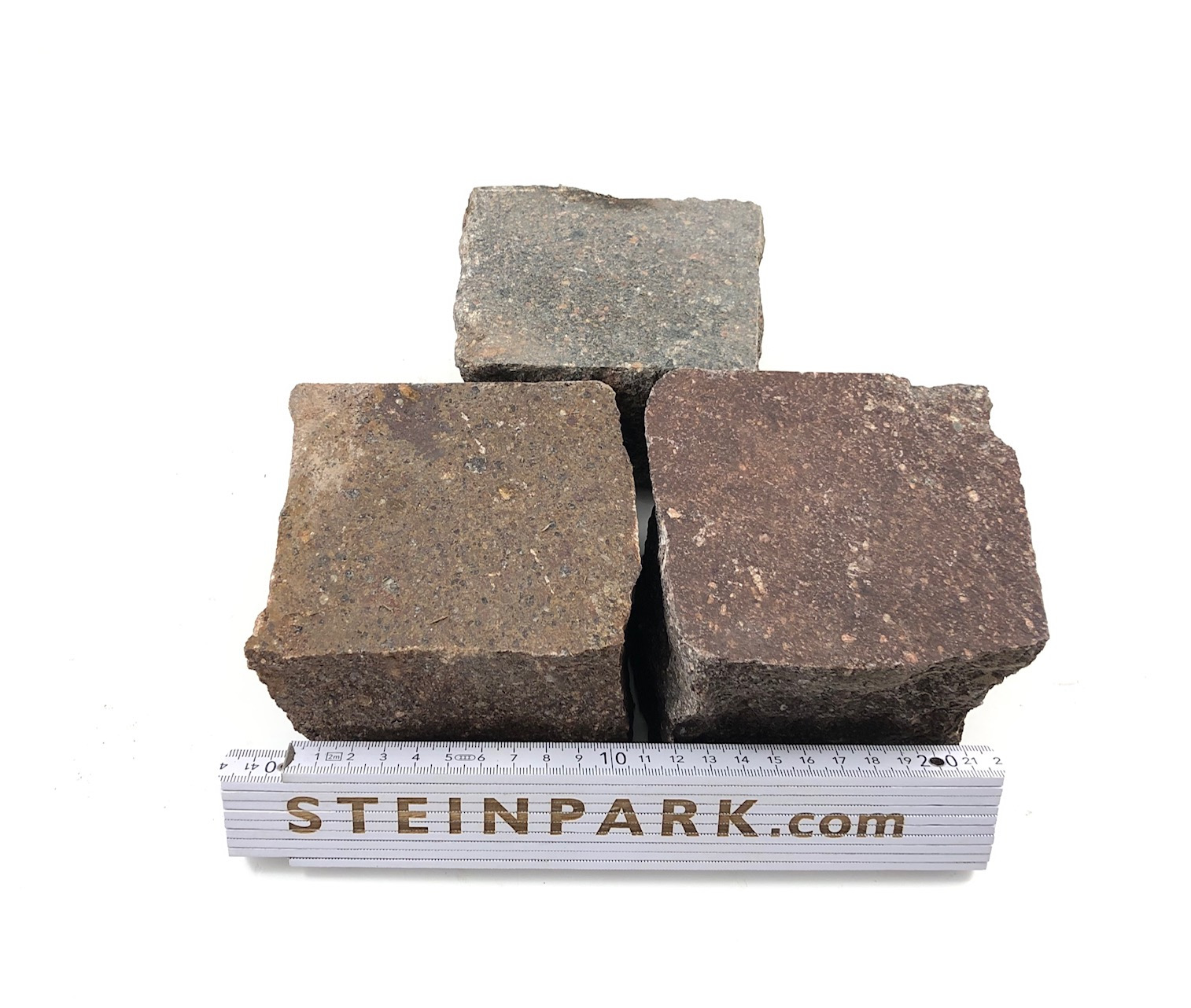 Neues Porphyr Kleinpflaster Trient 8-10 cm regelmäßig