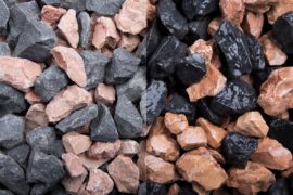 Ziersplitt Tropic 16-22 mm schwarz-terracotta