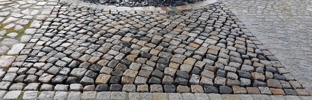 Granit Kleinpflaster Box55 bunt gebraucht