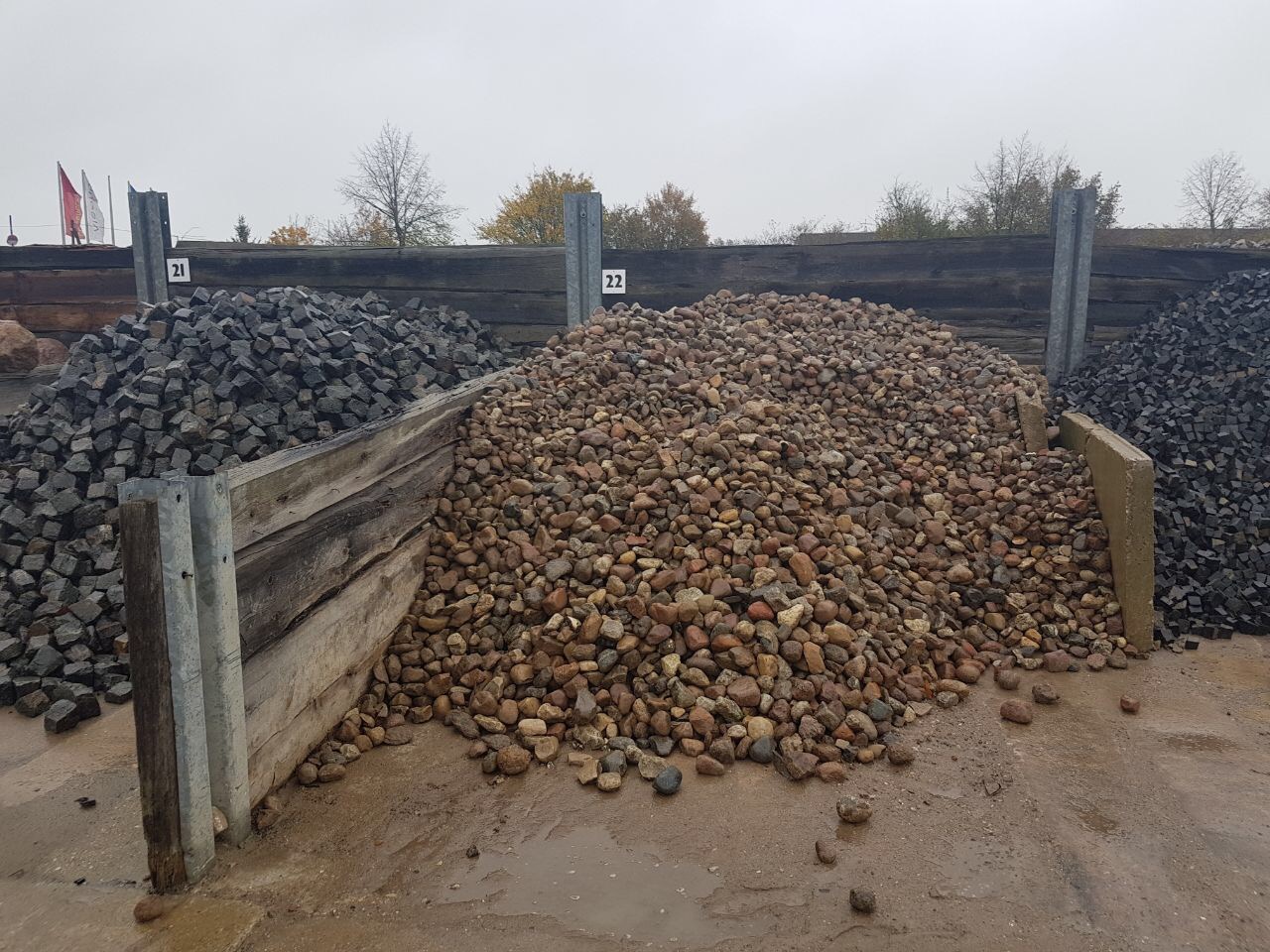 Gabionensteine Lesesteine Box22 bunt