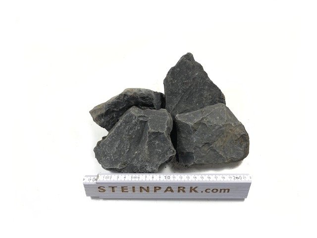 Gabionenstein Basalt Nero 55-120mm anthrazit-grau