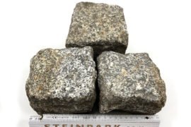 Gebrauchtes Granit Kleinpflaster 8-11 cm reihenfähig grau-gelb Gebrauchtes Granit Kleinpflaster 8-11 cm reihenfähig grau-gelb