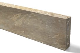 Quarz-Sand Kantenstein 5-7x20x100 cm Toskana bunt