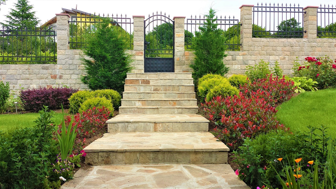 gneis-mauerverblender-polygonalplatten-bunt