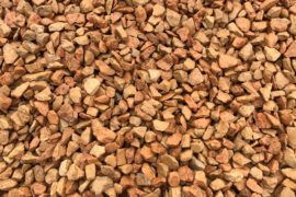 Ziersplitt Kalkstein Mediterrian 8-16 mm orange-gelb