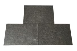 Basalt Terrassenplatte Mekong 80x40x3 cm anthrazit