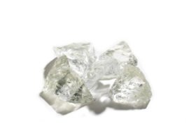 Gabionenstein Glas Weiß 50-120 mm gebrochen Gabionenstein Glas Weiß 50-120 mm gebrochen