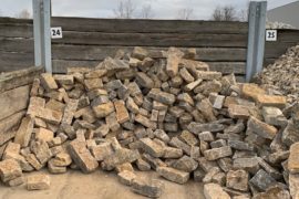 Muschelkalk Mauerwerk 8-15×15-20×20-50 cm maschinengespalten Muschelkalk Mauerwerk 8-15×15-20×20-50 cm maschinengespalten