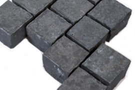 Basalt Edelkleinpflaster Mekong 10x10x8 cm anthrazit Basalt Edelkleinpflaster Mekong 10x10x8 cm anthrazit