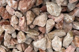 Gabionenstein Kalkstein Vanilla-Red 60-120 mm creme-rötlich Gabionenstein Kalkstein Vanilla-Red 60-120 mm creme-rötlich