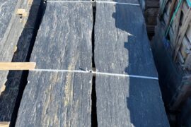 Schiefer Sichtschutzstele 3-7x50x100 cm spaltrau