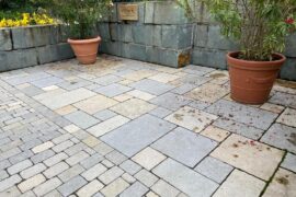 Kalkstein Terrassenplatte Mahi röm. Verband