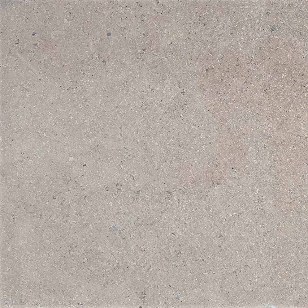 Kalkstein Terrassenplatte Mansura 60x40x3 cm creme-beige-walnuß