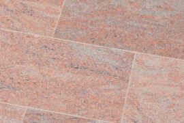 Gneis Terrassenplatte Agra 60x30x3 cm rot gewolkt