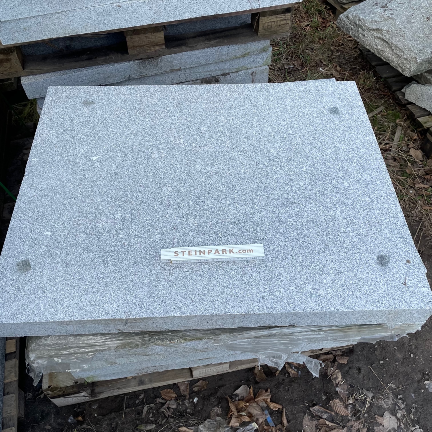 Wegplatte Daba hellgrau 100x80x8 cm RESTPOSTEN