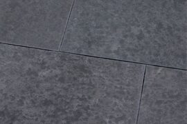 Basalt Terrassenplatte Mekong Black 60x60x3 cm anthrazit-schwarz