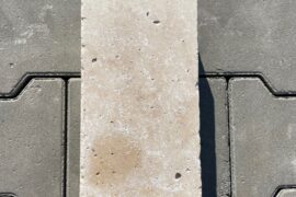 Travertin Pflasterklinker Crema 24x12x6 cm creme-beige Travertin Pflasterklinker Crema 24x12x6 cm creme-beige