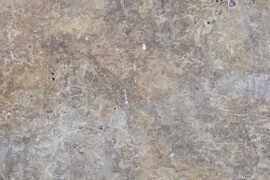 Travertin Terrassenplatte Mokka römischer Verband walnuß