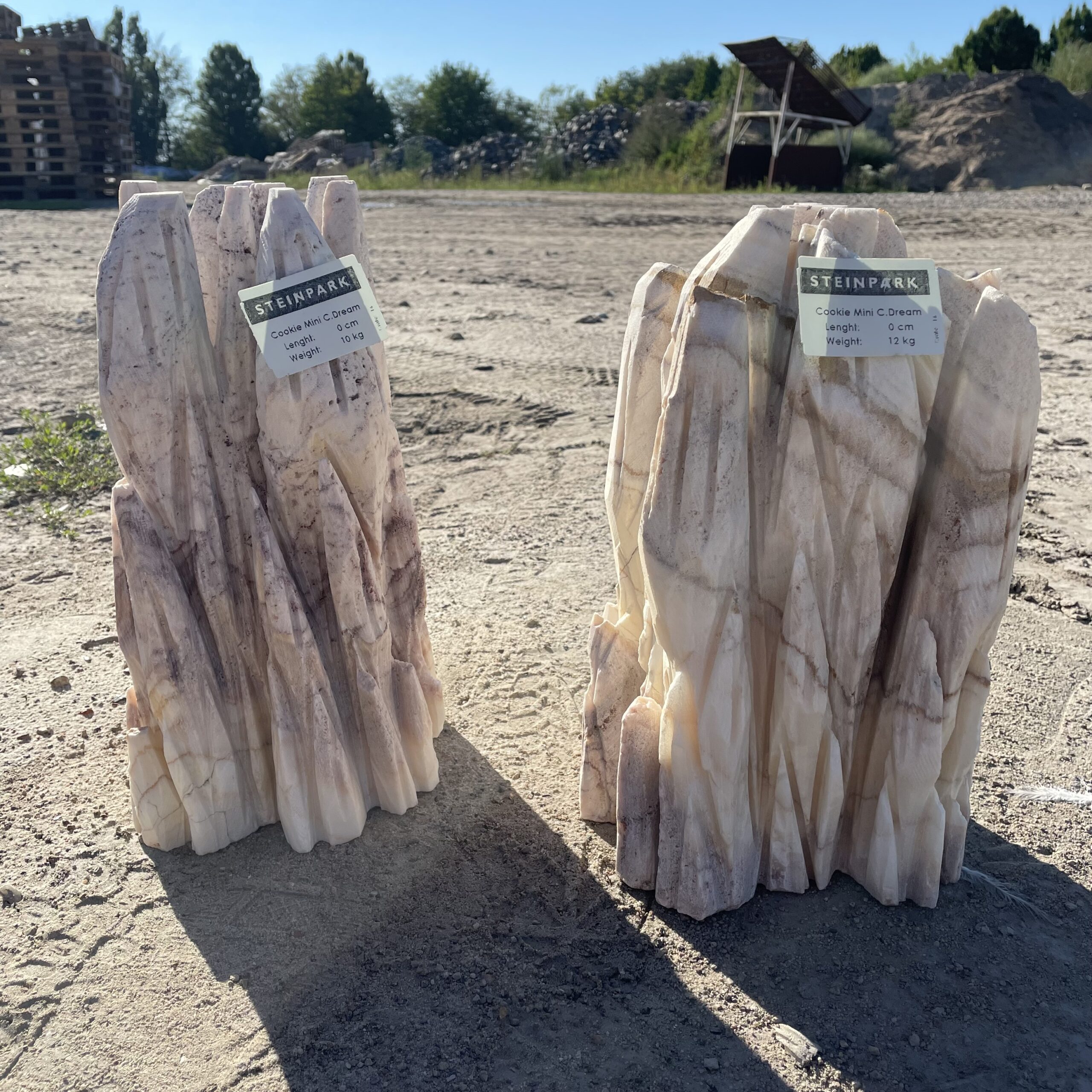 Zierfindling Candy Stone bunt