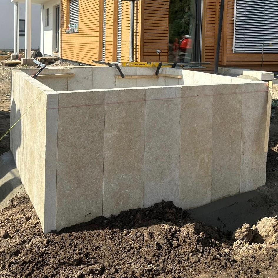 Kalkstein Kantenstein Catrina 6x25x100 cm