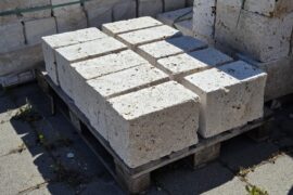 Travertin Schloss Mauerstein Crema 22,5×18-20×30-60 cm creme-beige Travertin Schloss Mauerstein Crema 22,5×18-20×30-60 cm creme-beige