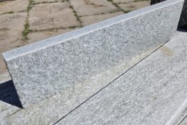 Gneis Kantenstein Torino 6x25x100 cm grau-gelb