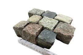 Gebrauchtes Naturstein Kleinpflaster 7-10 cm bunt Gebrauchtes Naturstein Kleinpflaster 7-10 cm bunt