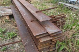 Parkband unverzinkt 3000x100x4 mm, rostend Parkband unverzinkt 3000x100x4 mm, rostend