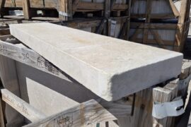 Kalkstein Kantenstein Mansura 6x25x100 cm Kalkstein Kantenstein Mansura 6x25x100 cm