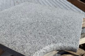 Granit Poolecke Daba 45/35×45/35×3 cm hellgrau